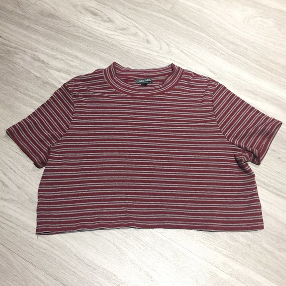 wild fable Tops - NEW - Wild Fable Striped Crop Top